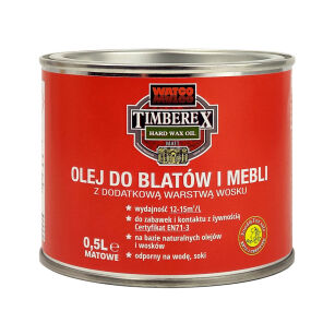 TIMBEREX - Olej do mebli, blatów i powłok drewnianych