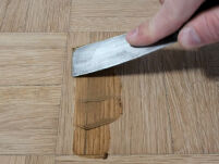 LIANFLOOR akrylowa spoina wodna do parkietu i podłóg drewnianych idealna do mieszania z trocinami z ostatniego szlifowania - 3