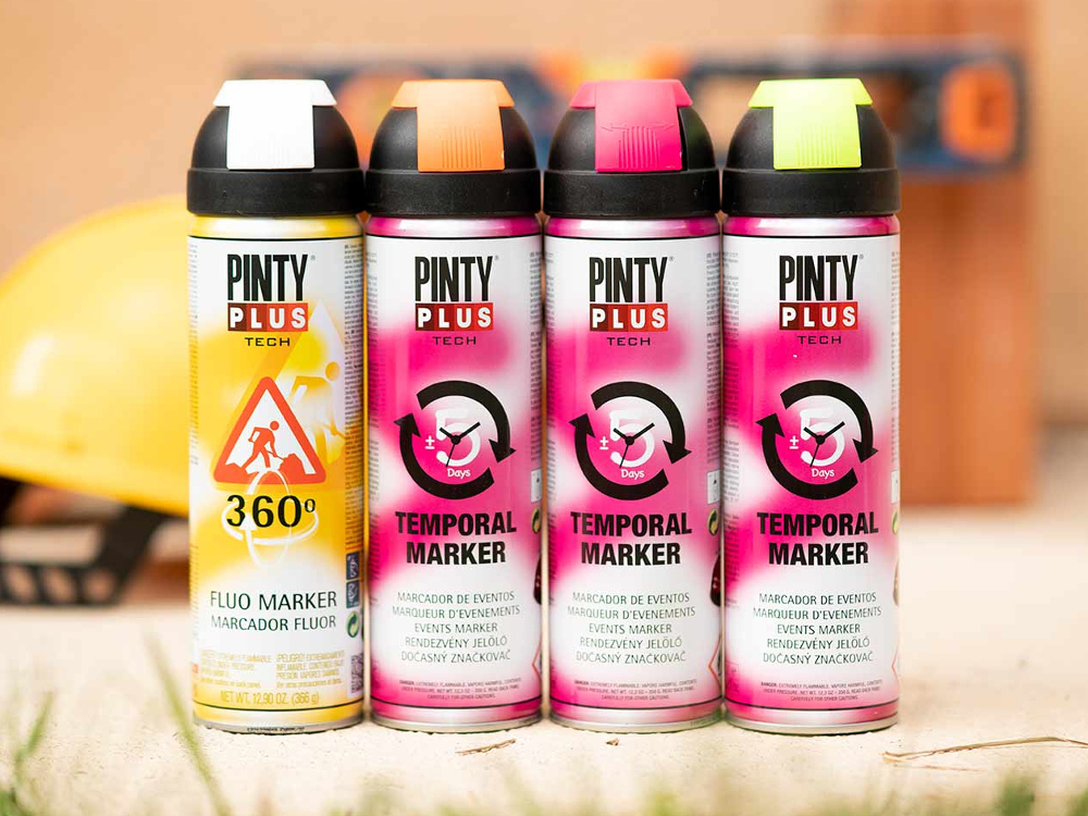 markery geodezyjne PintyPlus do znakowania tymczasowego w sprayu markery geodezyjne PintyPlus do znakowania tymczasowego w sprayu