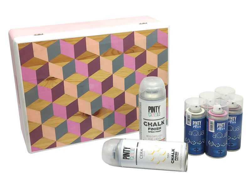 Odnawiamy drewnianą skrzynkę. Testujemy Produkty PintyPLUS AQUA i Chalk Finish Paint