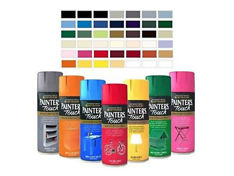 Wszystko o farbie w spreyu Painter's Touch Multi-purpose Paint od Rust Oleum Europa