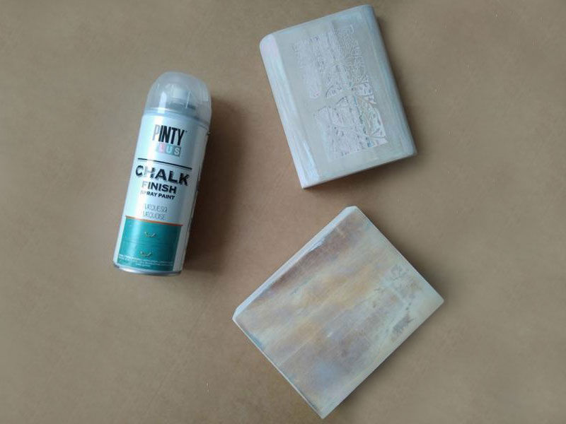 Test farby Chalk Paint Spray. Odnawiamy szkatułkę!