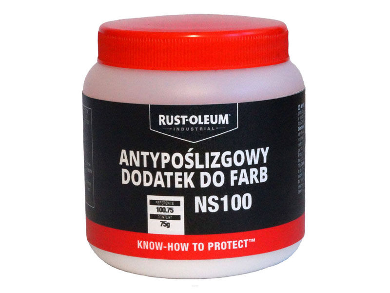 Dodatek antypoślizgowy NS100. Propozycja Rust Oleum do zastosowania w każdym domu
