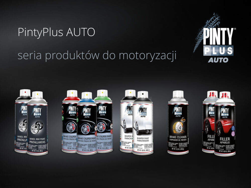 PintyPlus Seria Auto. Odkryj nowe produkty do motoryzacji #autodetailing.