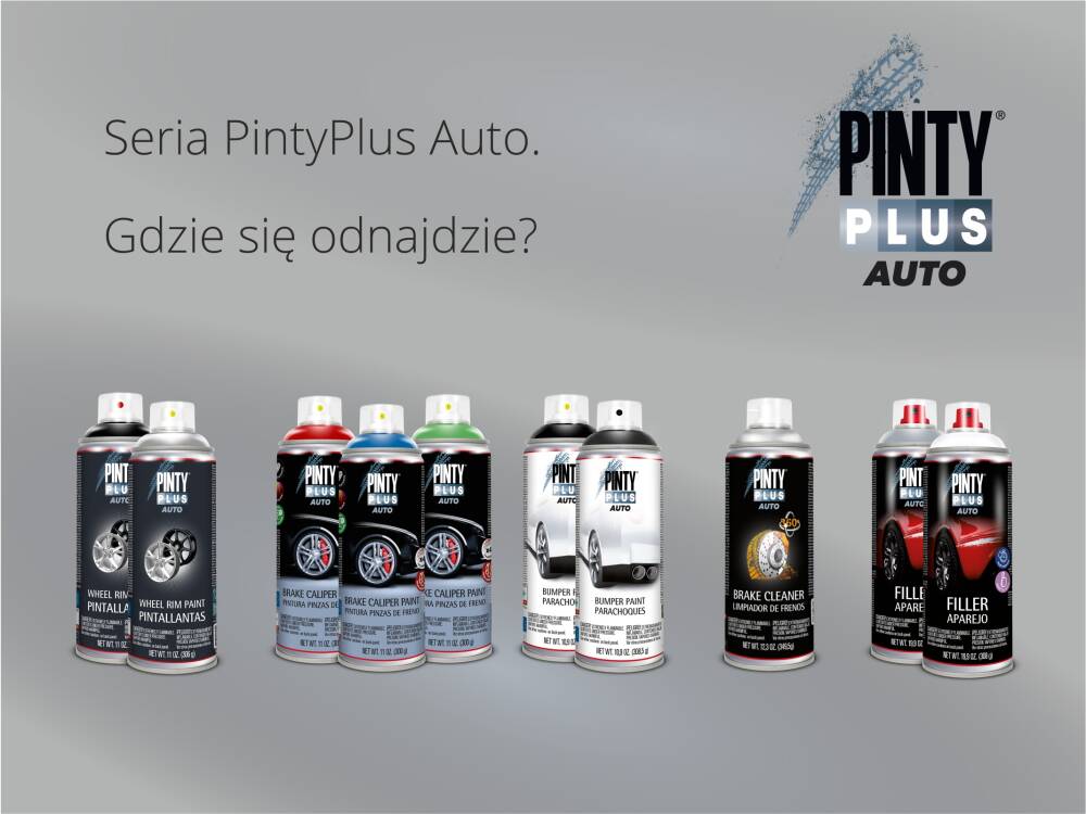 PintyPlus AUTO - seria produktów dedykowanych do motoryzacji