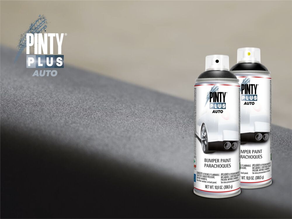 Bumper Paint  od PntyPlus - czarna farba do zderzaków w 2 rodzajach wykończenia.