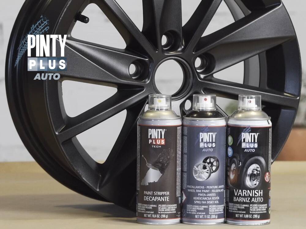 Farba do malowania i renowacji felg stalowych i aluminiowych Wheel Rim Paint PintyPlus