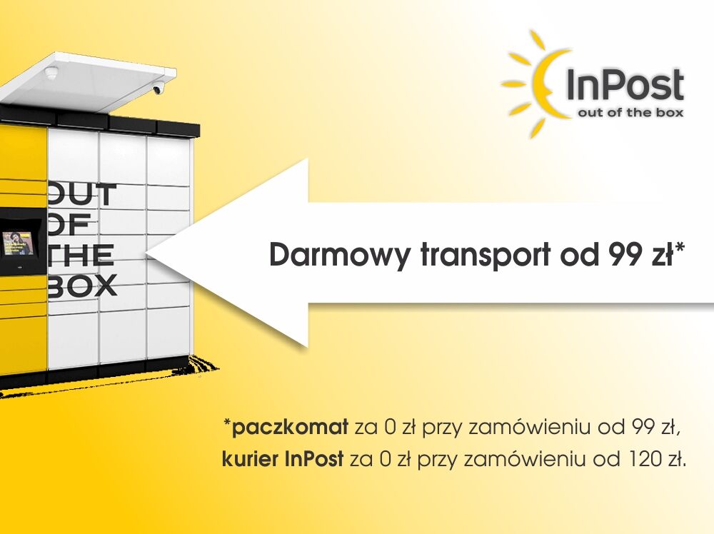 Darmowy transport przy zakupach od 99 zł!