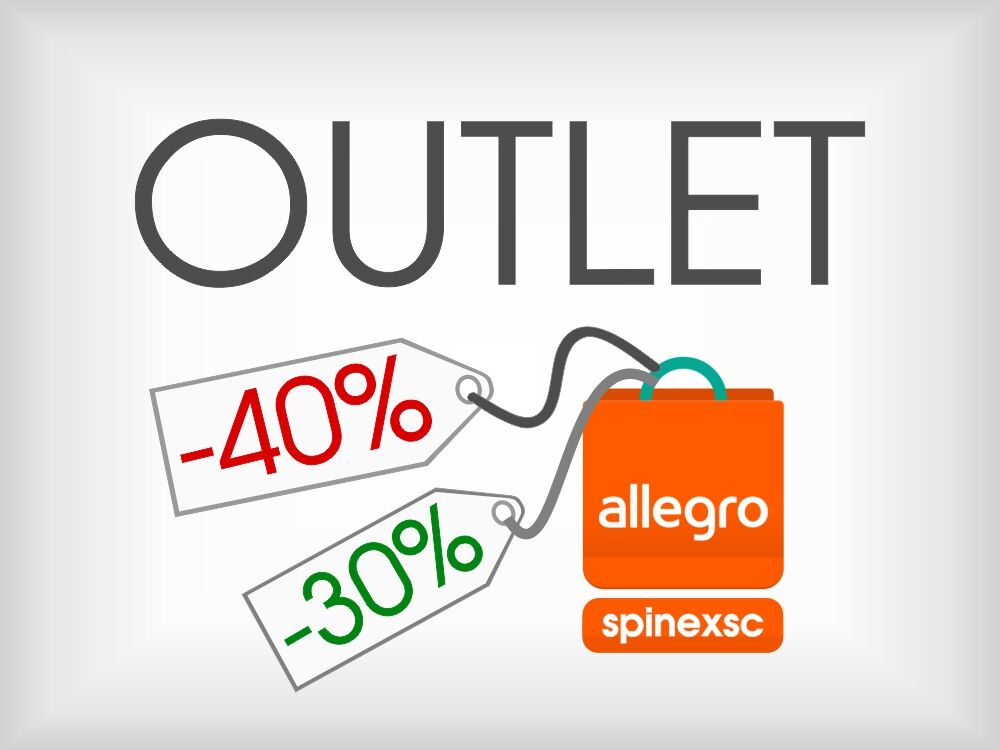 II edycja Outletu ruszyła! -30%, -40% na najlepsze produkty!