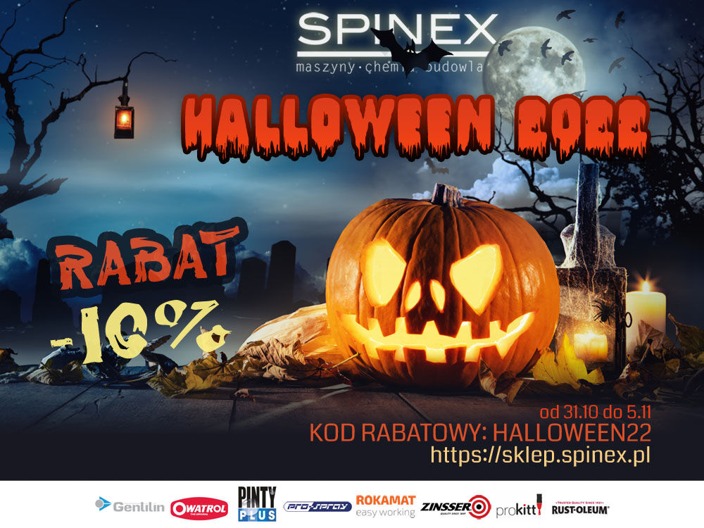 Happy Halloween! Mamy dla Was rabat i darmowy transport