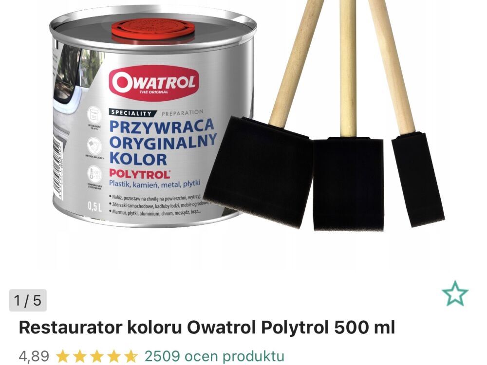 Owatrol Polytrol zbiera świetne opinie od użytkowników! 