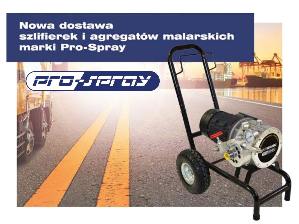 Dostawa agregatów malarskich Pro-Spray!