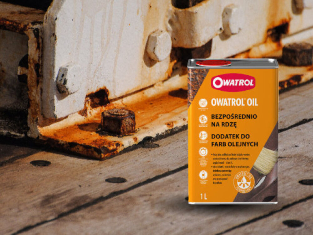 Rustol Owatrol Oil – skuteczna ochrona metalu przed rdzą