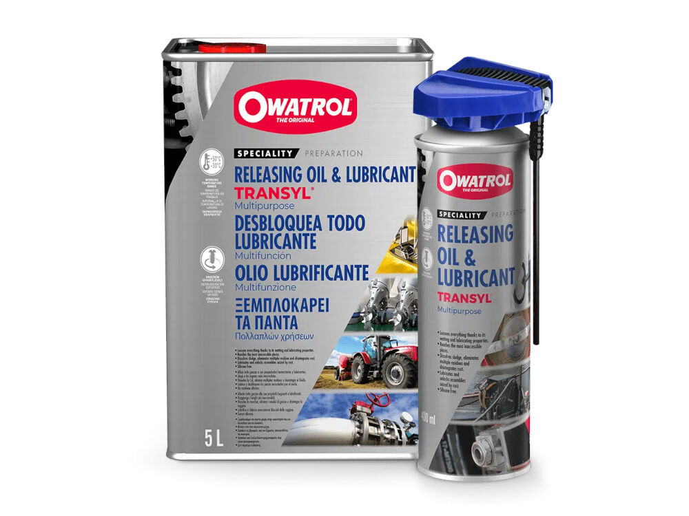 Owatrol Transyl: Wielozadaniowy preparat penetrujący i smarujący do zastosowań przemysłowych